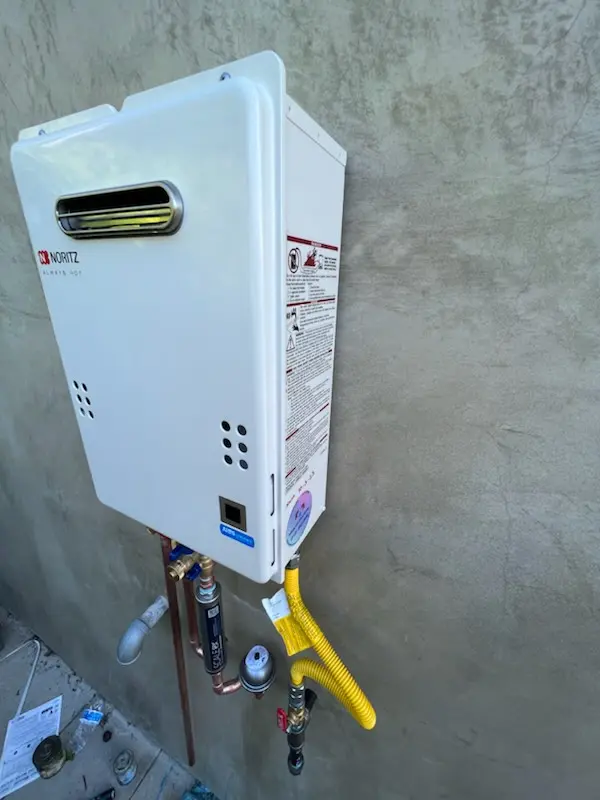 Tankless water heater installation for Little River Central homes